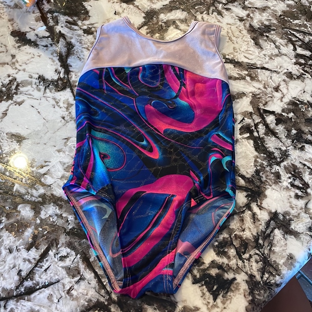 Colorful Youth Leotard by MadSportsStuff